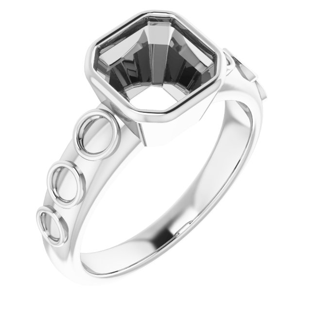 Bezel-Set Accented Ring