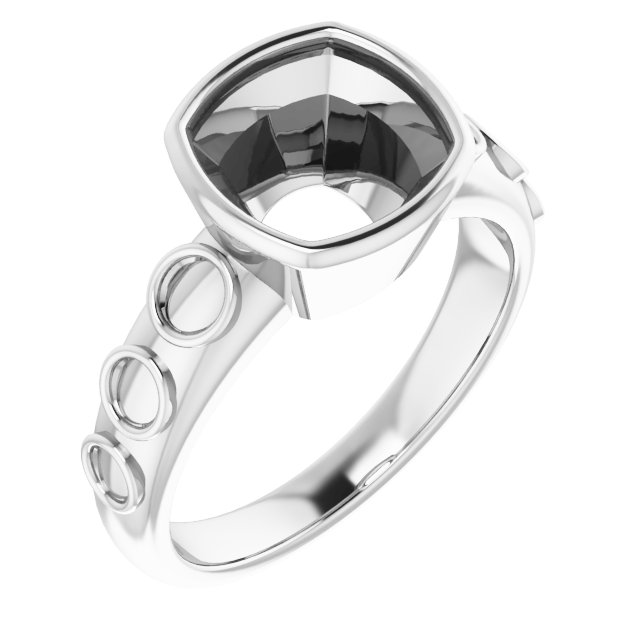 Bezel-Set Accented Ring