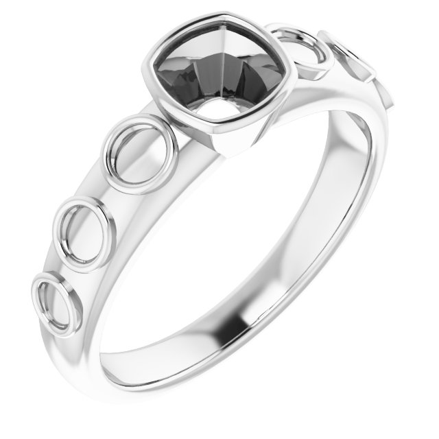 Bezel-Set Accented Ring