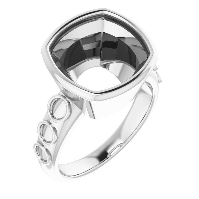 Bezel-Set Accented Ring