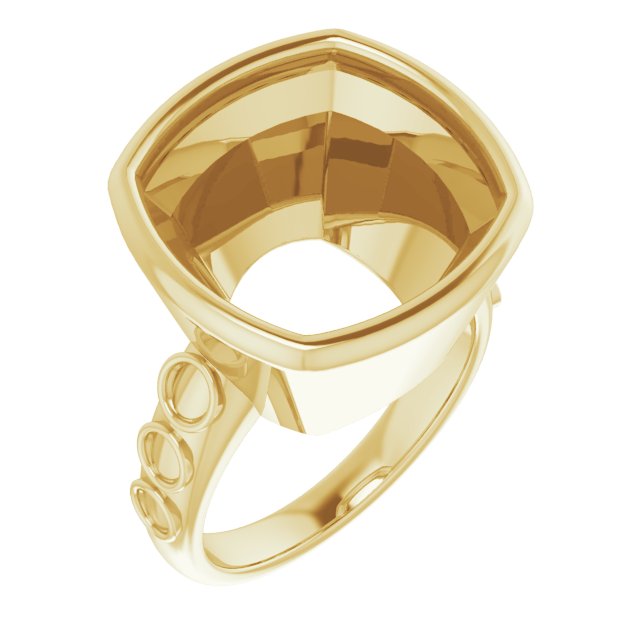 Bezel-Set Accented Ring