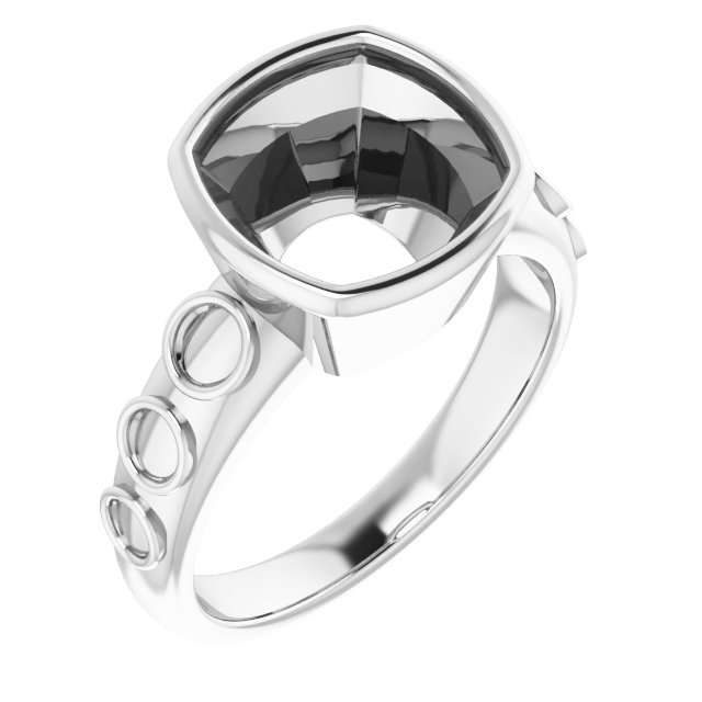 Bezel-Set Accented Ring