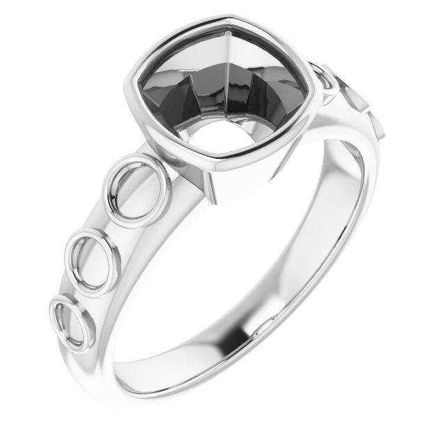 Bezel-Set Accented Ring
