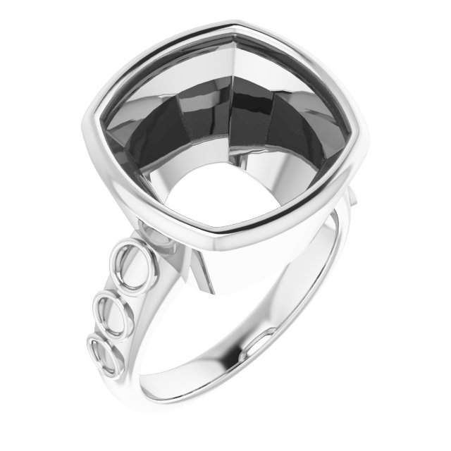 Bezel-Set Accented Ring