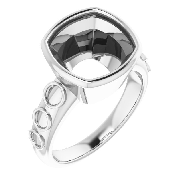 Bezel-Set Accented Ring