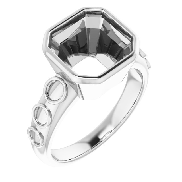 Bezel-Set Accented Ring