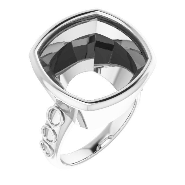 Bezel-Set Accented Ring