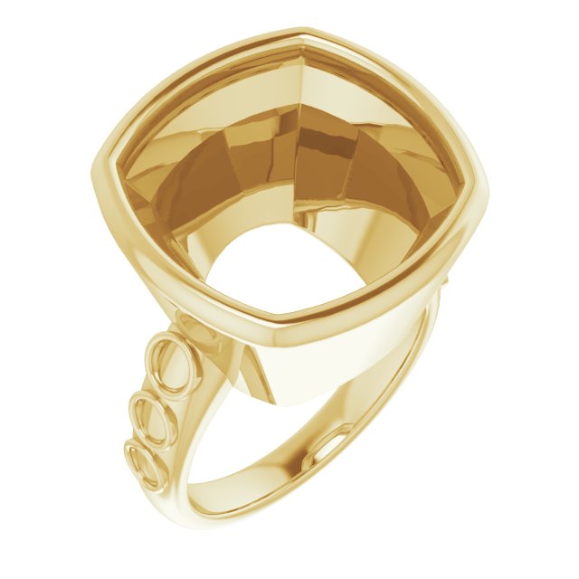 Bezel-Set Accented Ring