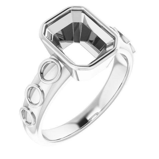 Bezel-Set Accented Ring