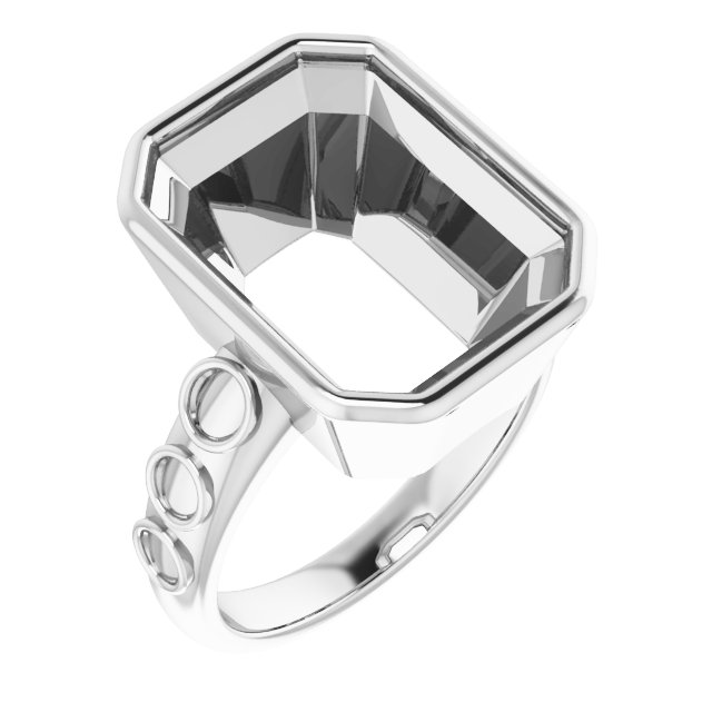 Bezel-Set Accented Ring