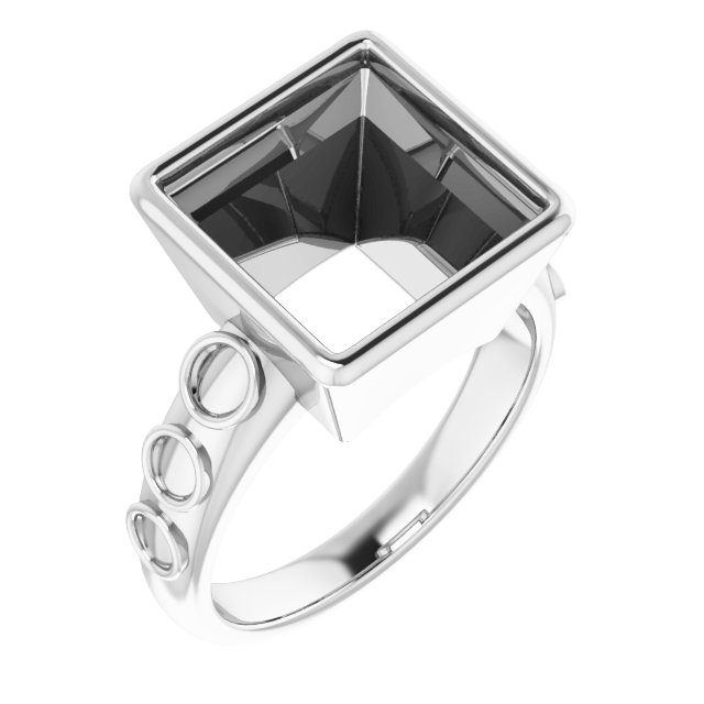 Bezel-Set Accented Ring