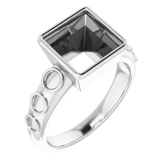 Bezel-Set Accented Ring