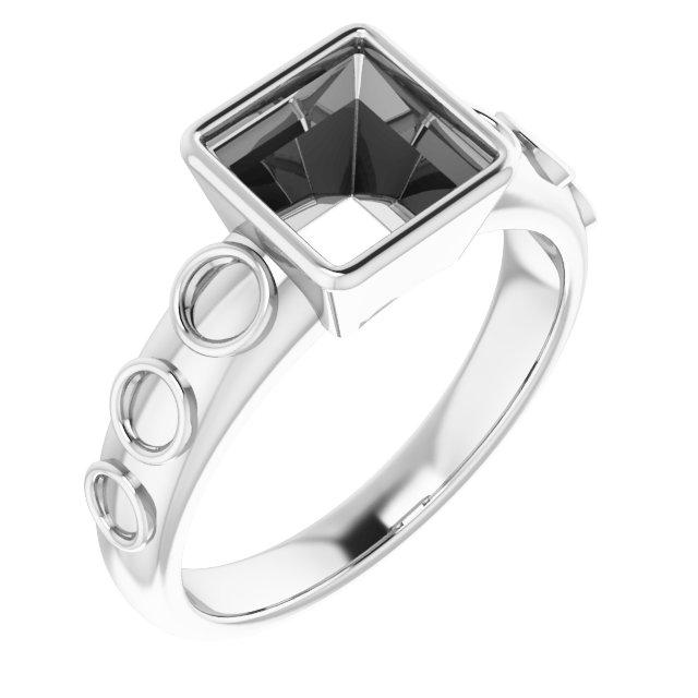 Bezel-Set Accented Ring