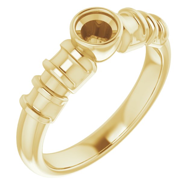 14k Yellow Gold