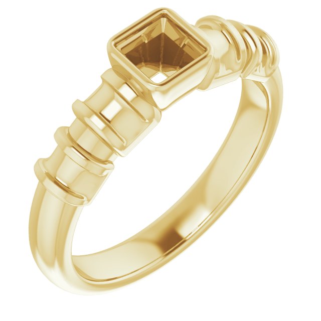 14k Yellow Gold