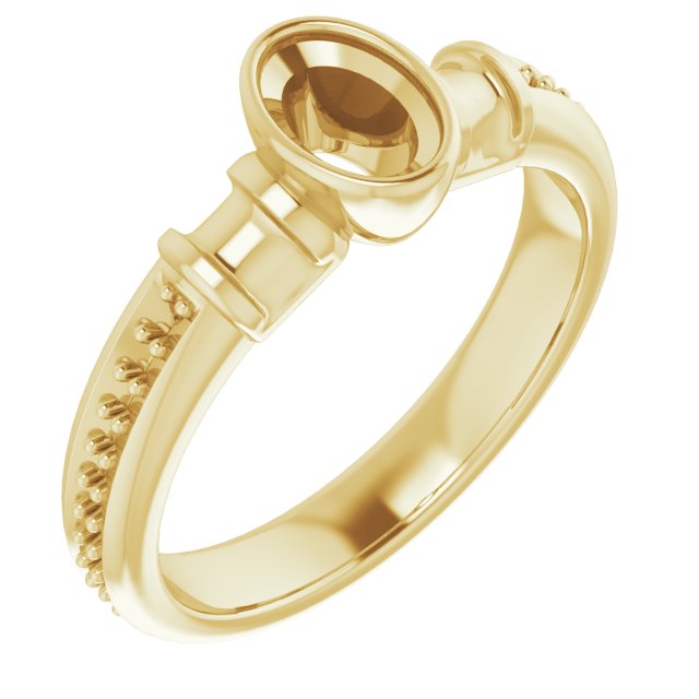 14k Yellow Gold