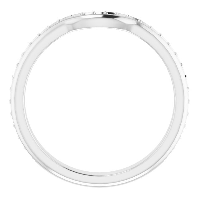 Band Mounting for 4 mm Square Ring view 2