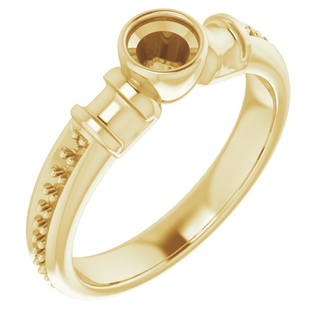 14k Yellow Gold