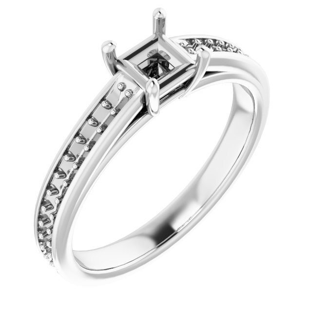 14k White Gold