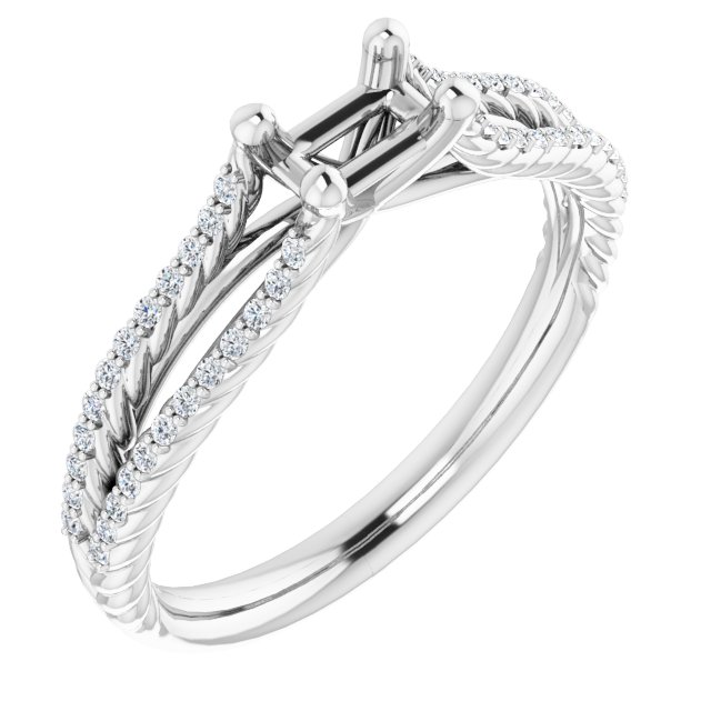 14k White Gold