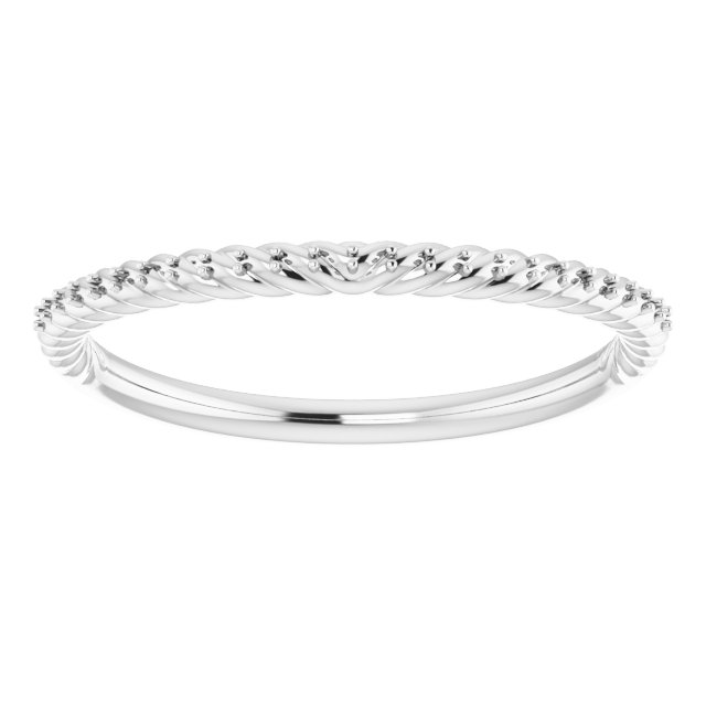 Band Mounting for 6 mm Square Ring view 3