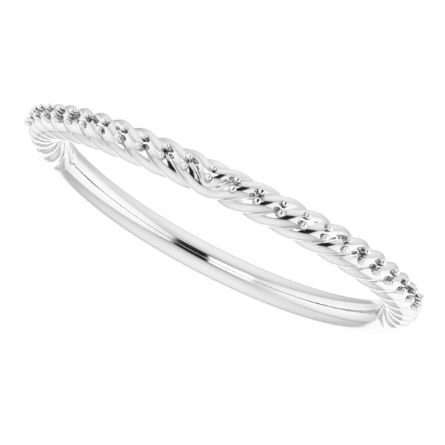 Band Mounting for 6 mm Square Ring view 5