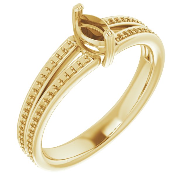 14k Yellow Gold