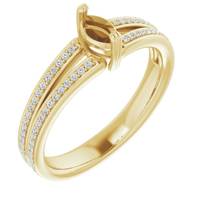 14k Yellow Gold