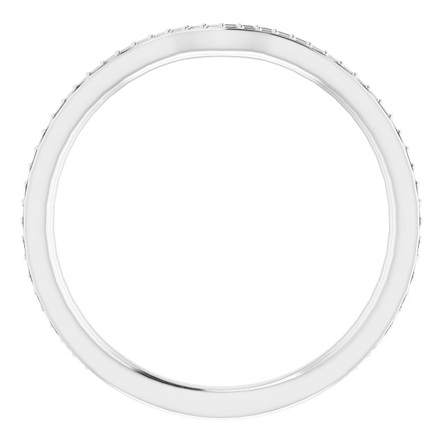 Band Mounting for 5x3 mm Oval Ring view 2