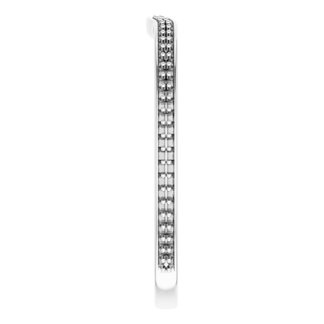 Band Mounting for 5x3 mm Oval Ring view 4