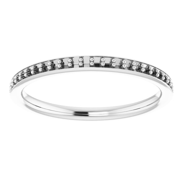 Band Mounting for 10x10 mm Heart Ring view 3