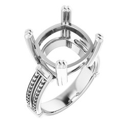 Split-Shank Engagement Ring