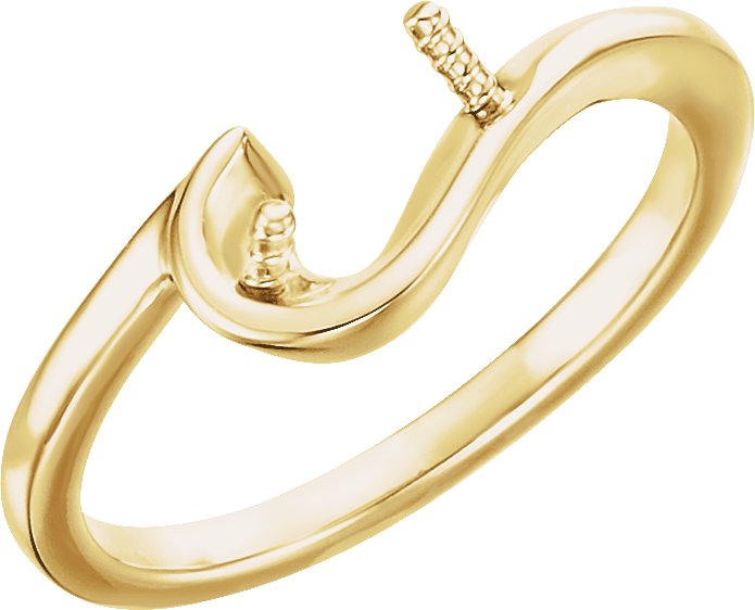 Two-Stone Pearl Ring
