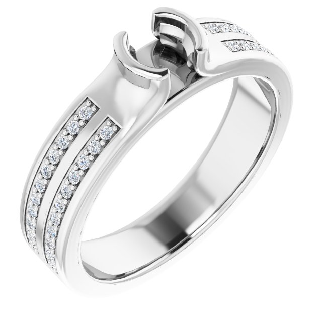 14k White Gold