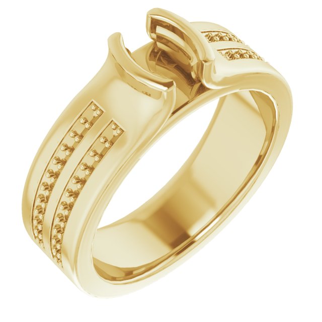 14k Yellow Gold