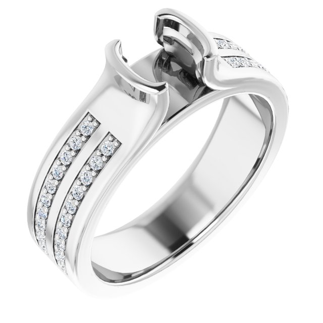 14k White Gold