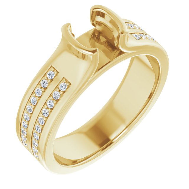 14k Yellow Gold