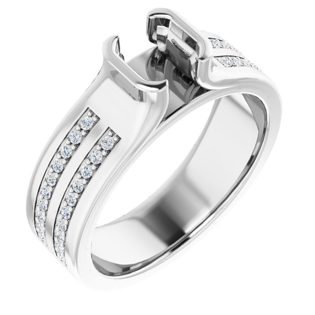 14k White Gold