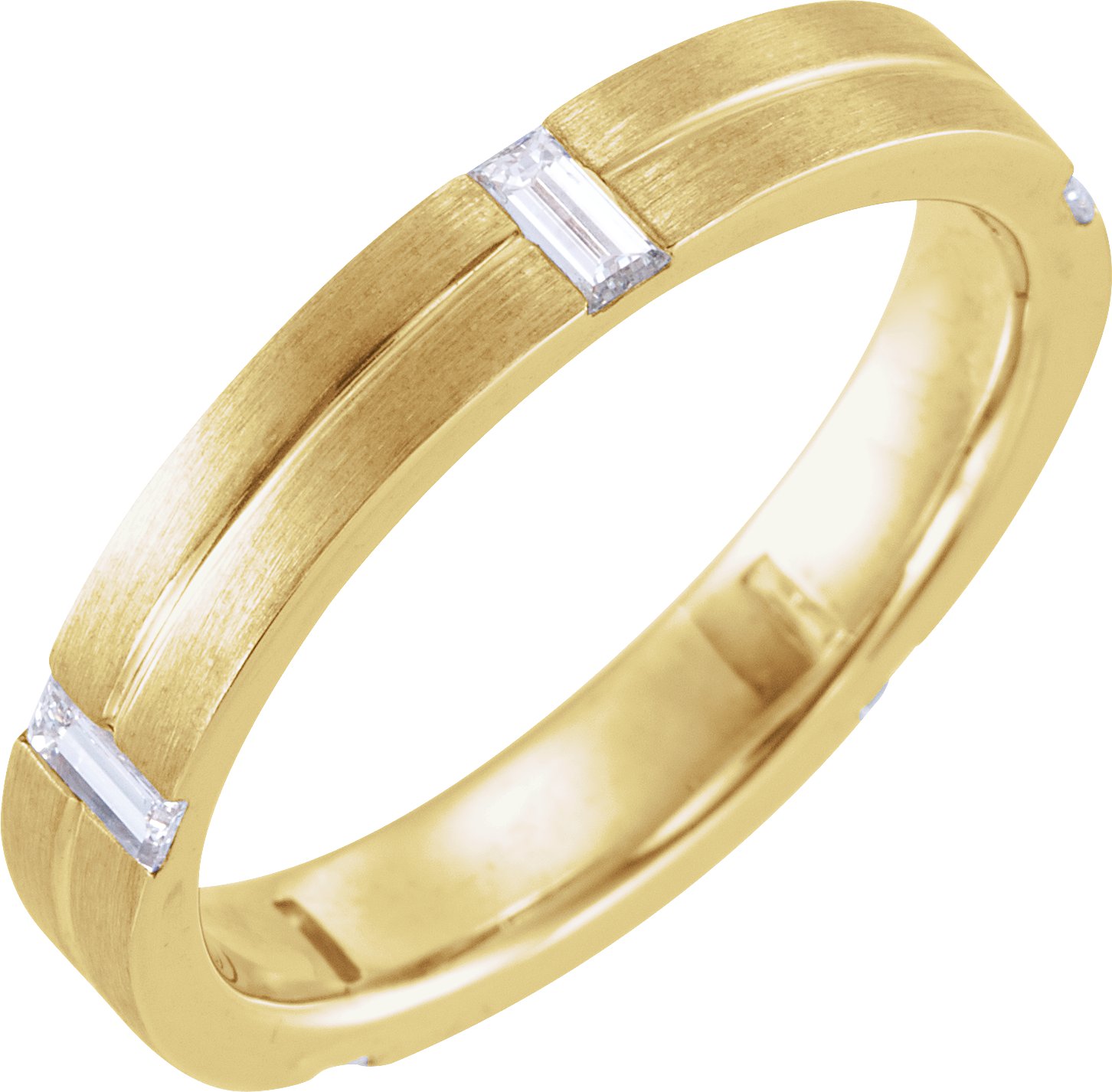 14K Yellow .625 CTW Diamond Band Size 7.5 Ref 17673487