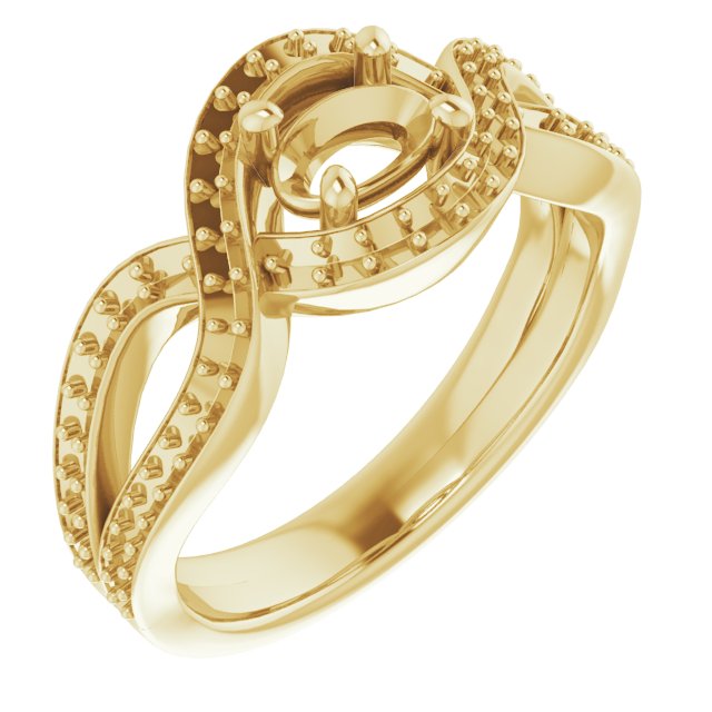 14k Yellow Gold