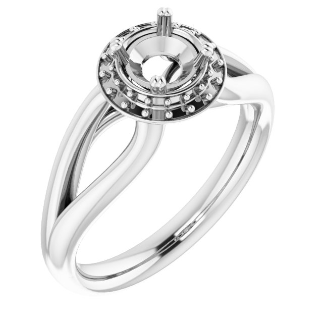 Halo-Style Engagement Ring