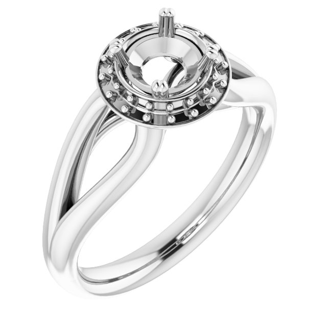 Halo-Style Engagement Ring