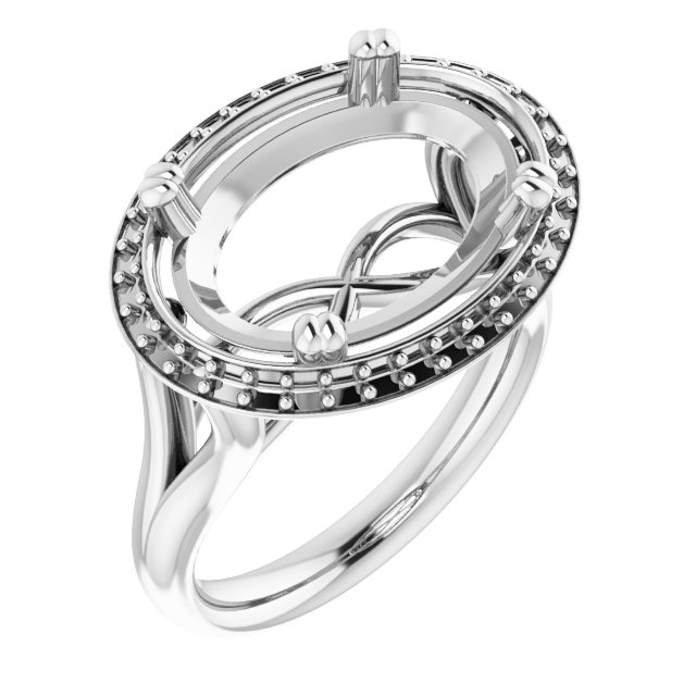 Halo-Style Engagement Ring