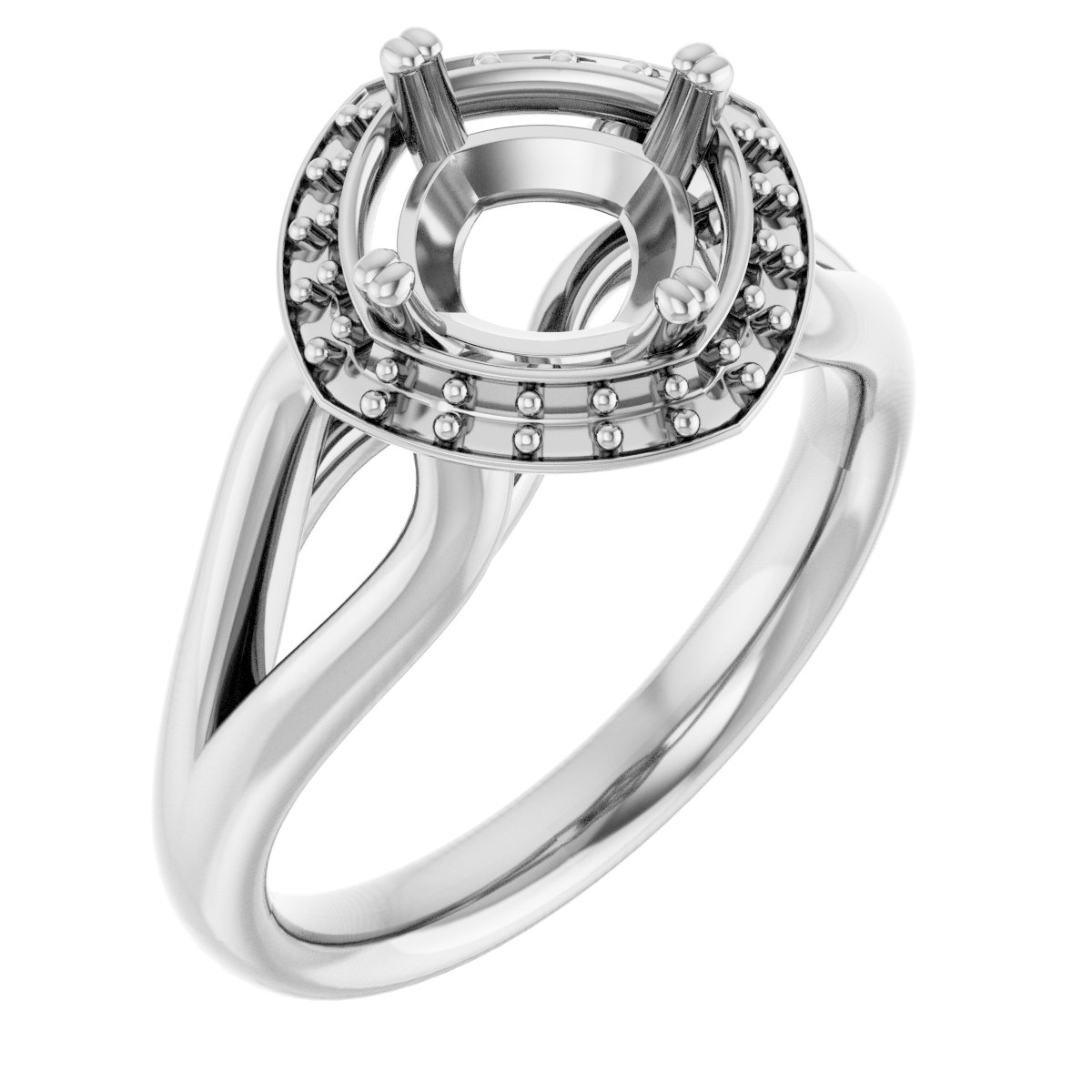 Halo-Style Engagement Ring