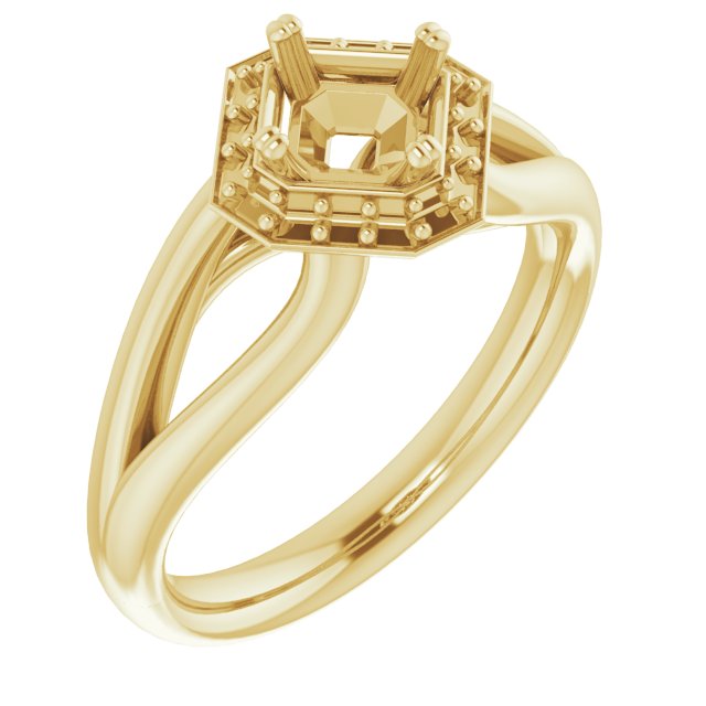 14k Yellow Gold