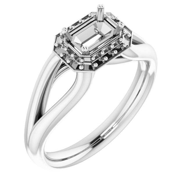 Halo-Style Engagement Ring