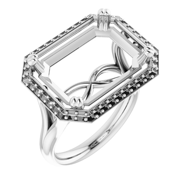 Halo-Style Engagement Ring