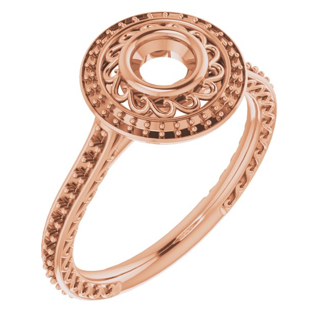 Halo-Style Engagement Ring