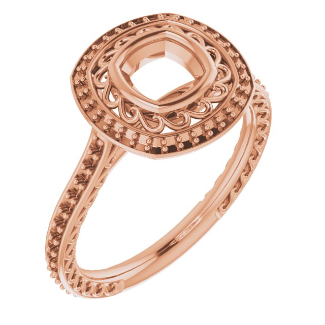 Halo-Style Engagement Ring