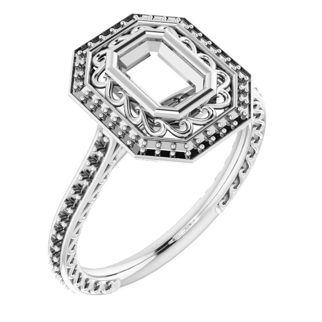 Halo-Style Engagement Ring